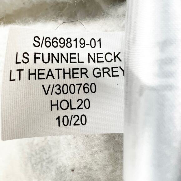 Banana Republic Women's Heathered Cream Turtleneck‎ Midi Sweater Dress Size SP - Picture 5 of 5